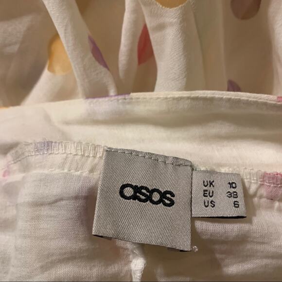 ASOS rainbow skirt cream - Picture 5 of 6